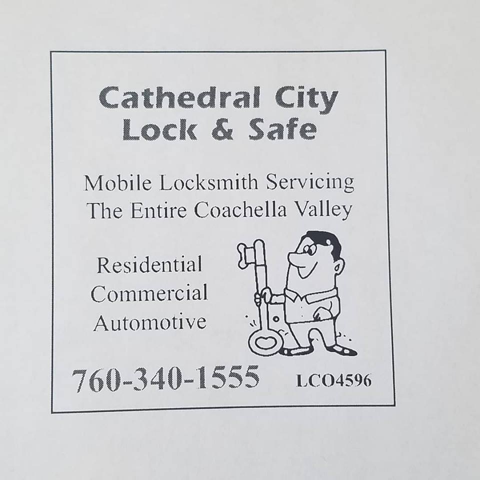 CATHEDRAL CITY LOCK & SAFE logo