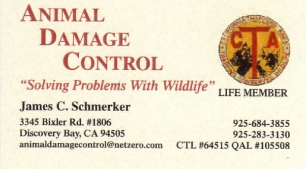 ANIMAL DAMAGE CONTROL logo