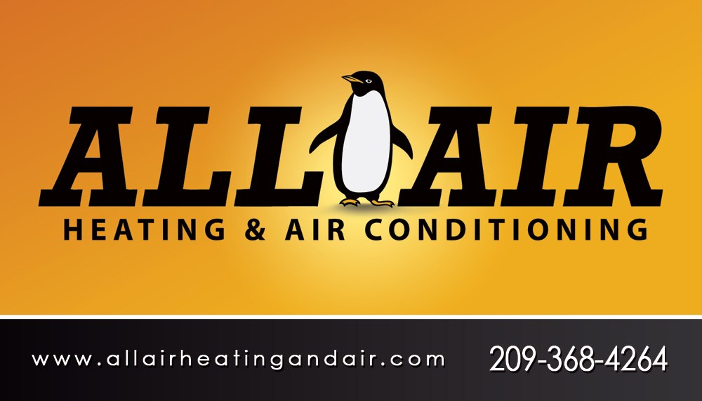ALL-AIR HEATING AIR CONDITIONING AND SOLAR logo