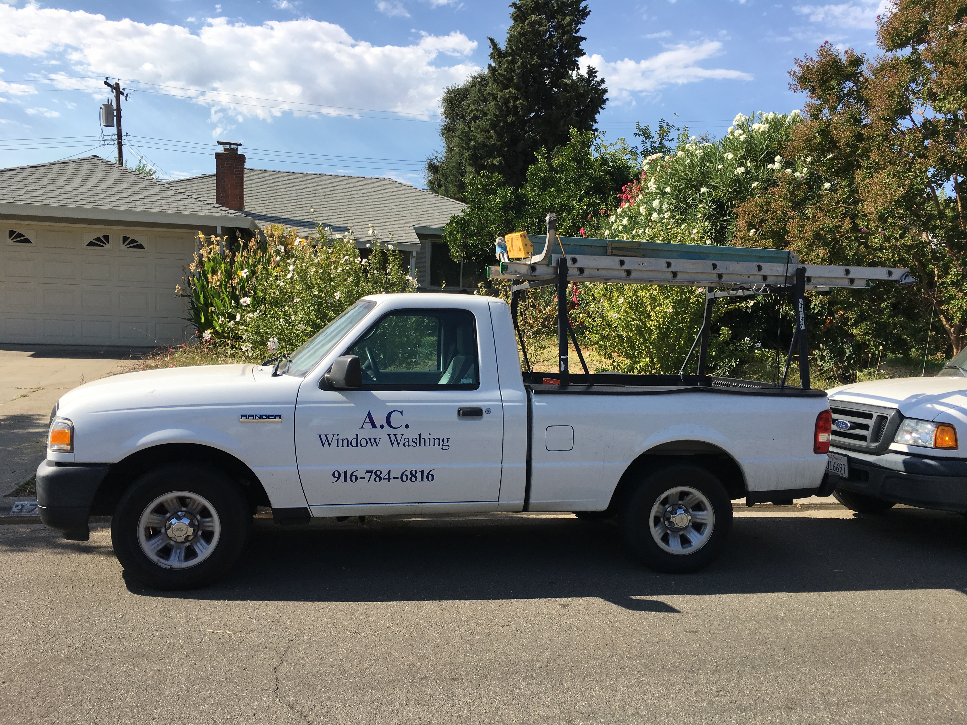 A C Window Washing logo