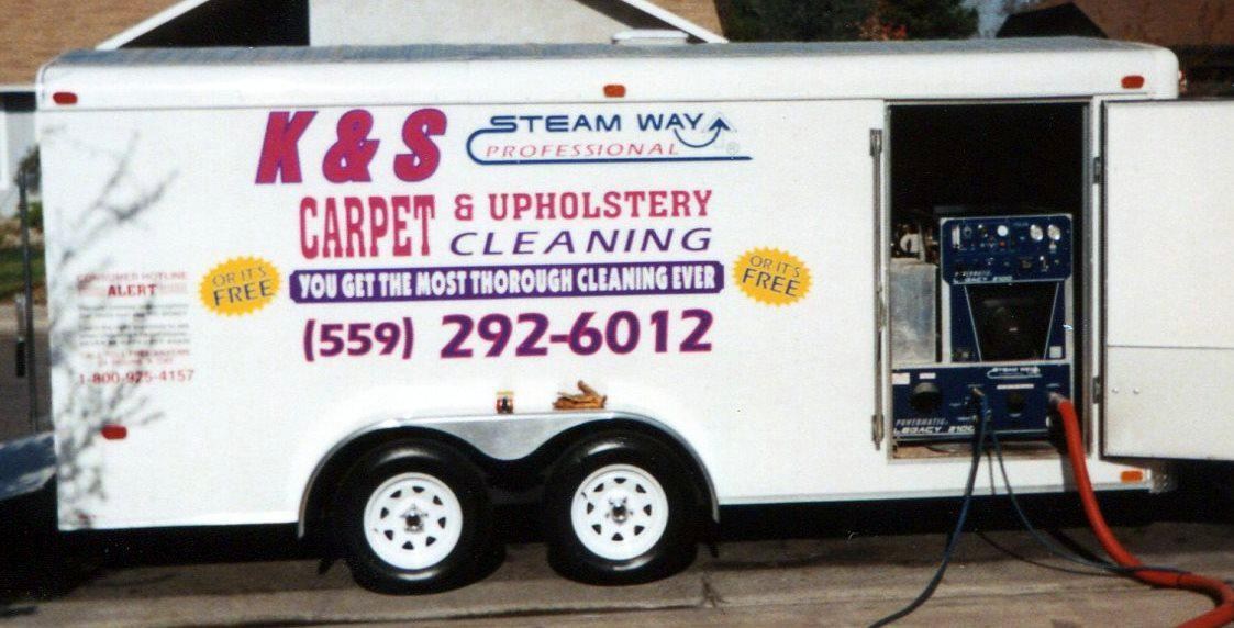 K & S STEAM WAY logo