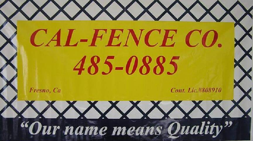 Logo for CAL FENCE CO