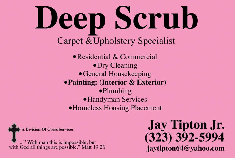 Deep Scrub Carpet & Upholstery Specialists logo