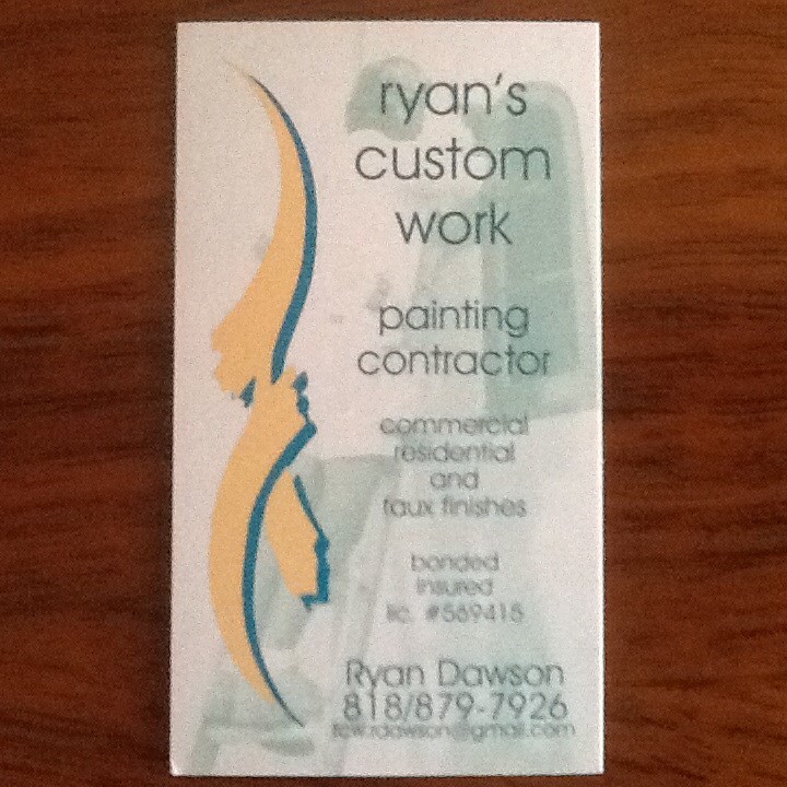 RYAN'S CUSTOM WORK logo