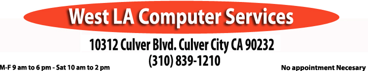 WEST LA COMPUTER SERVICES logo