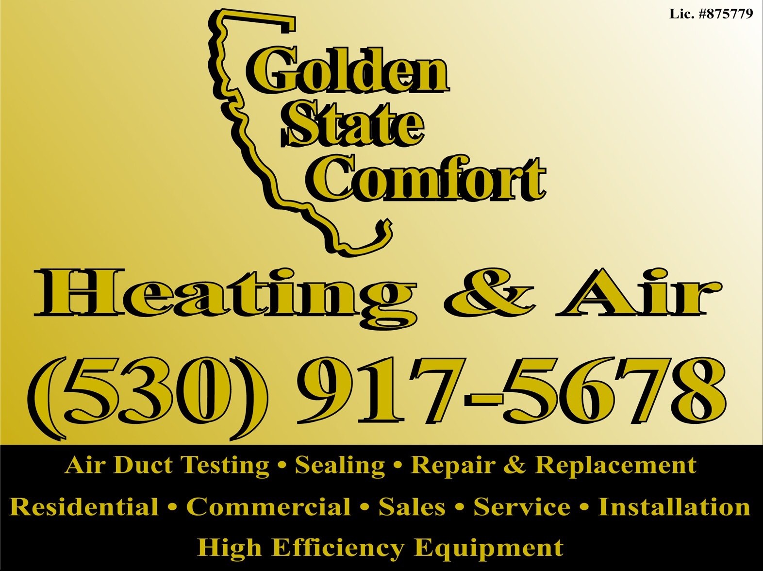 Logo for Golden State Comfort