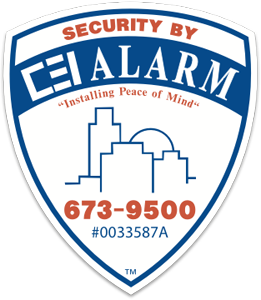Logo for CEI ALARM