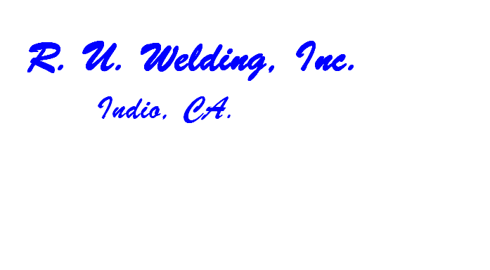 Avatar for R. U. Welding, Inc.