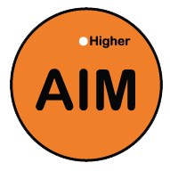Aim Higher Construction logo