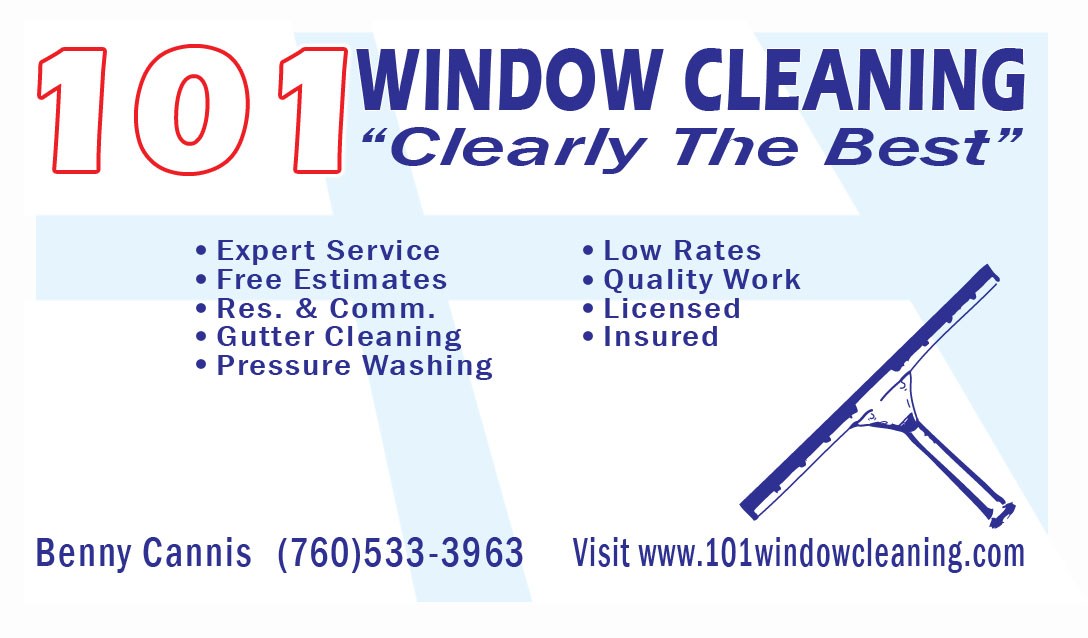 101 Window Cleaning logo