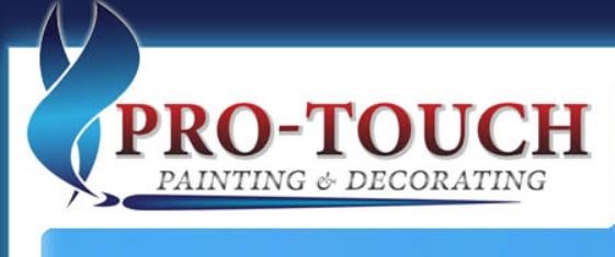 Pro-Touch Painting and Decorating logo