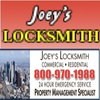 Joey's Locksmith 1-800-970-1988 logo