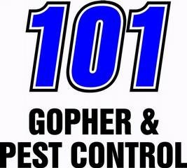 101 Gopher & Pest Control logo