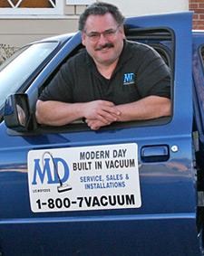 Modern Day Built-In Vacuum logo