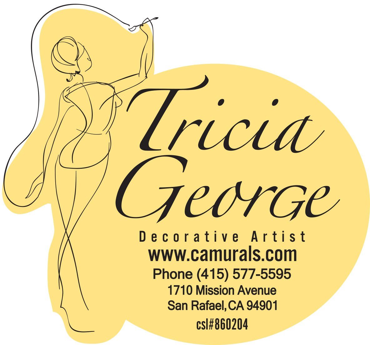 Tricia George, Decorative Artist logo