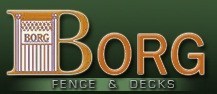 Borg Fence & Decks logo