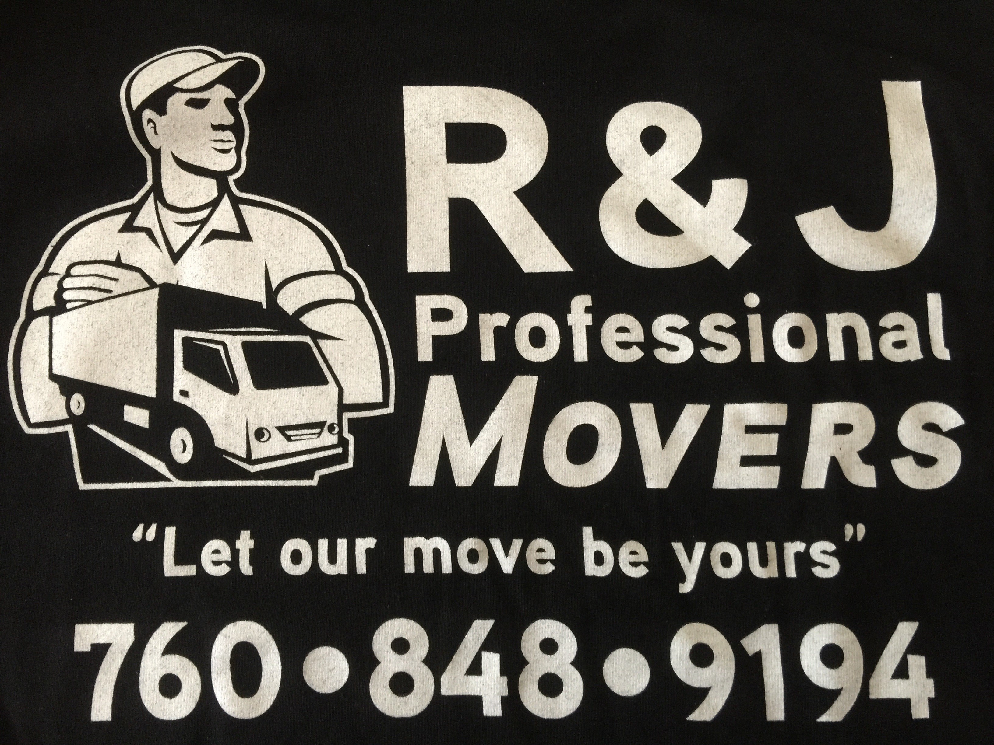 R&J professional mover logo
