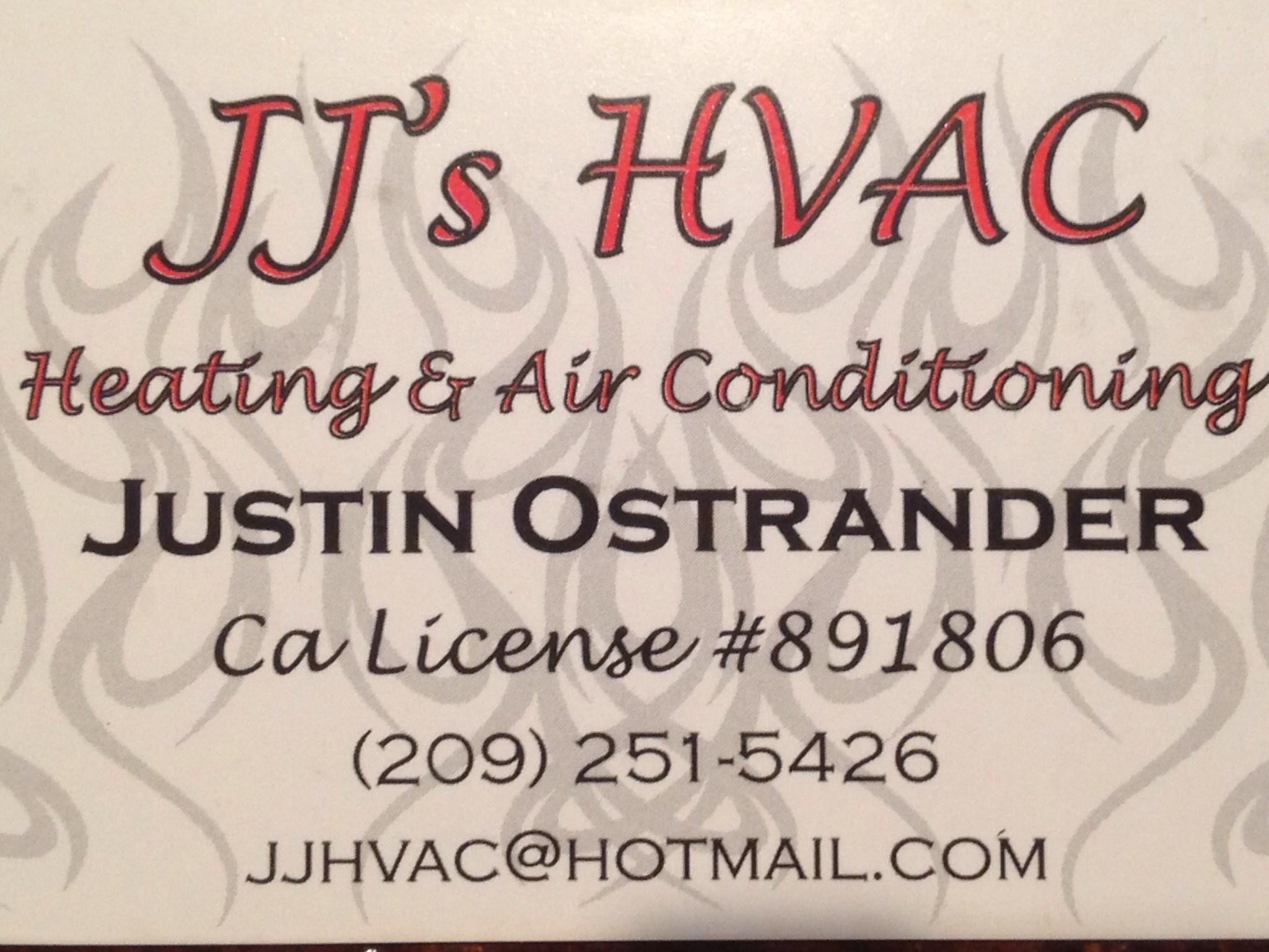 JJ'S HVAC logo