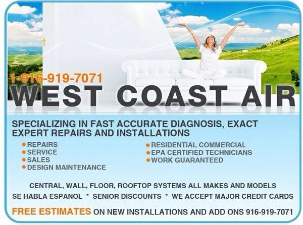 West Coast Air, LLC. logo