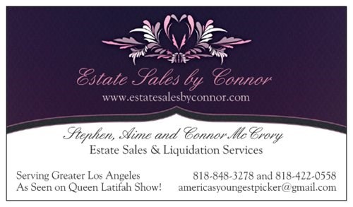 Estate Sales By Connor logo