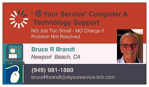 AT YOUR SERVICE - BRB logo