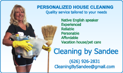 Cleaning by Sandee logo