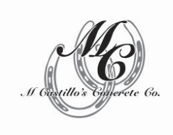 M Castillo's Concrete Corp. logo