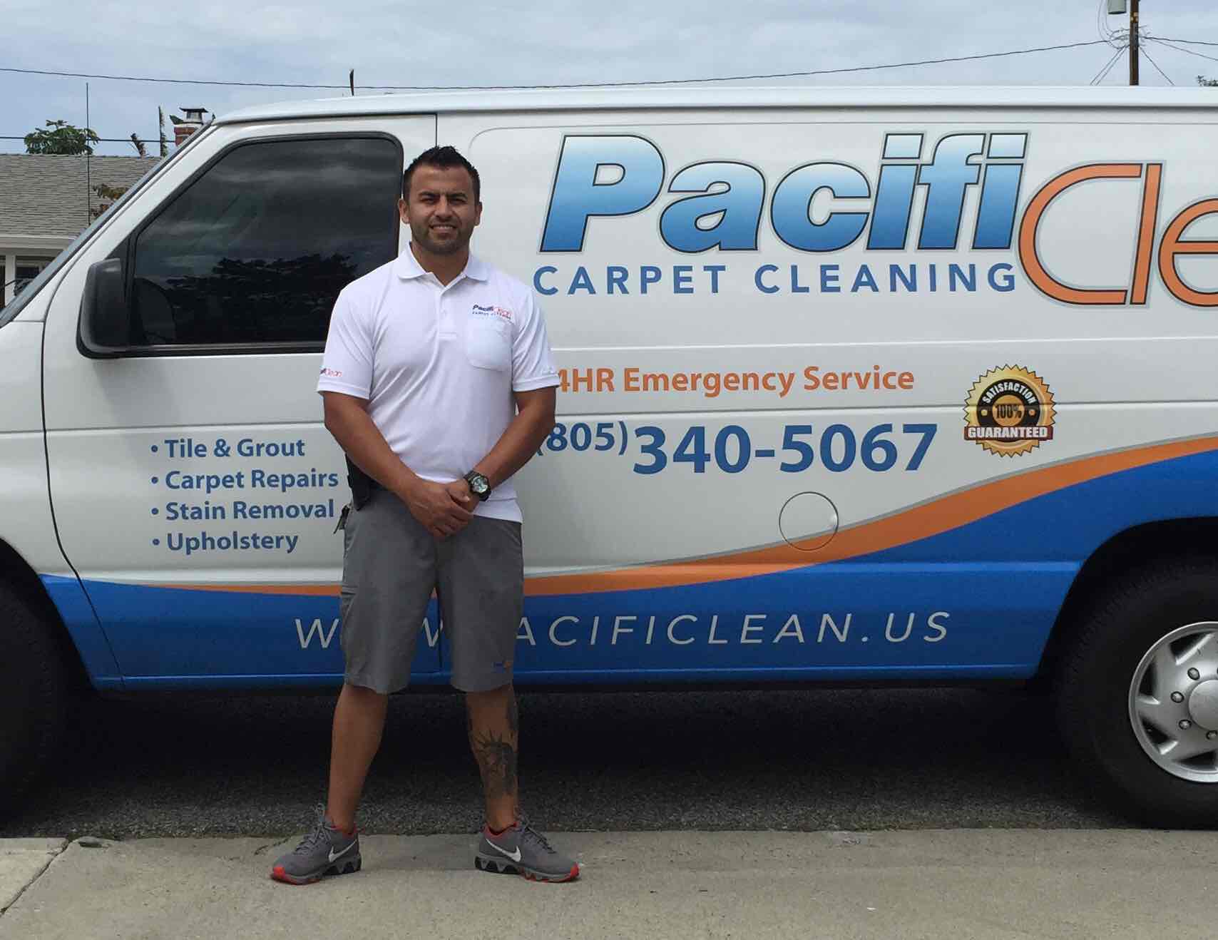PacifiClean Carpet Cleaning logo