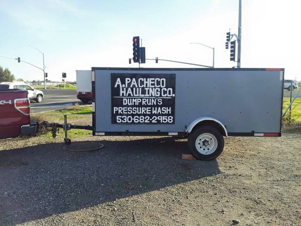 A. Pacheco Hauling and Moving Co. logo