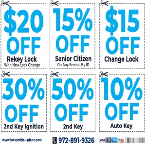 "Locksmith Plano" logo