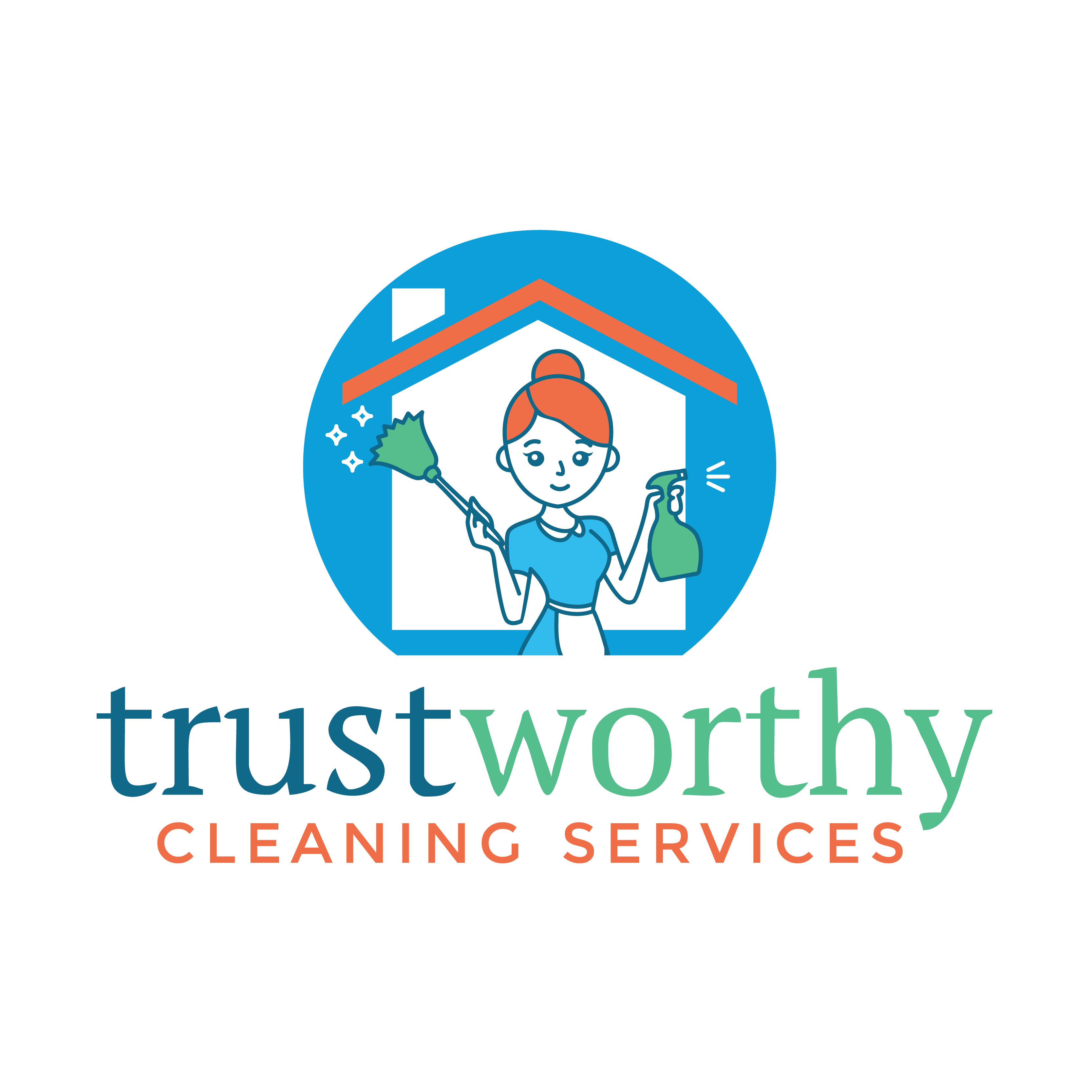 Logo for TRUSTWORTHY HOUSE CLEANING SERVICES