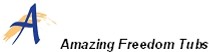 AMAZING FREEDOM TUBS logo