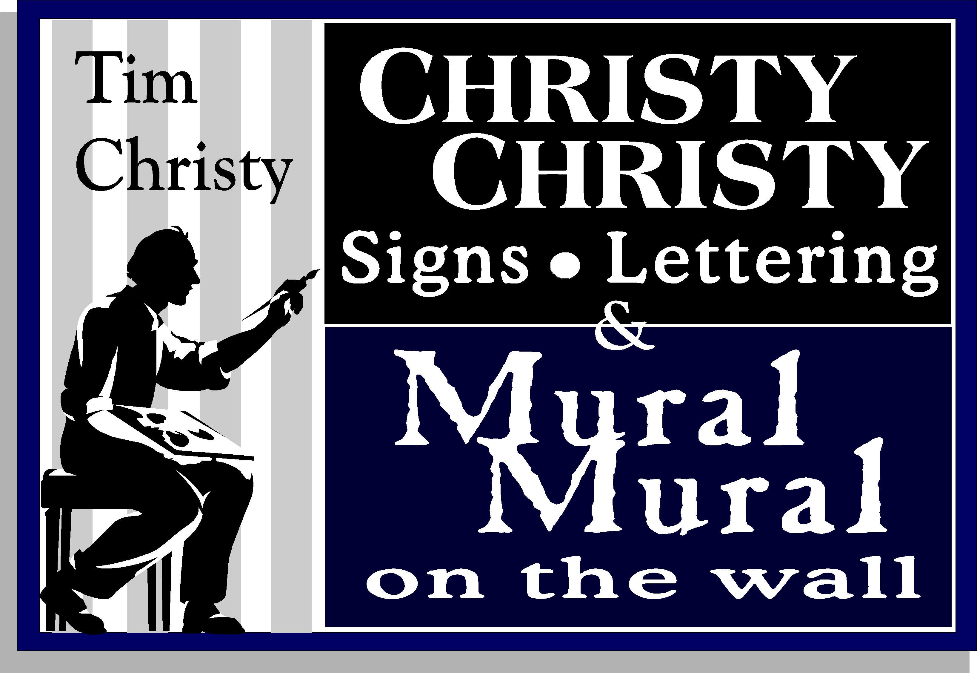 Christy Christy Signs and Murals logo