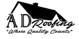 Logo for AD Roofing