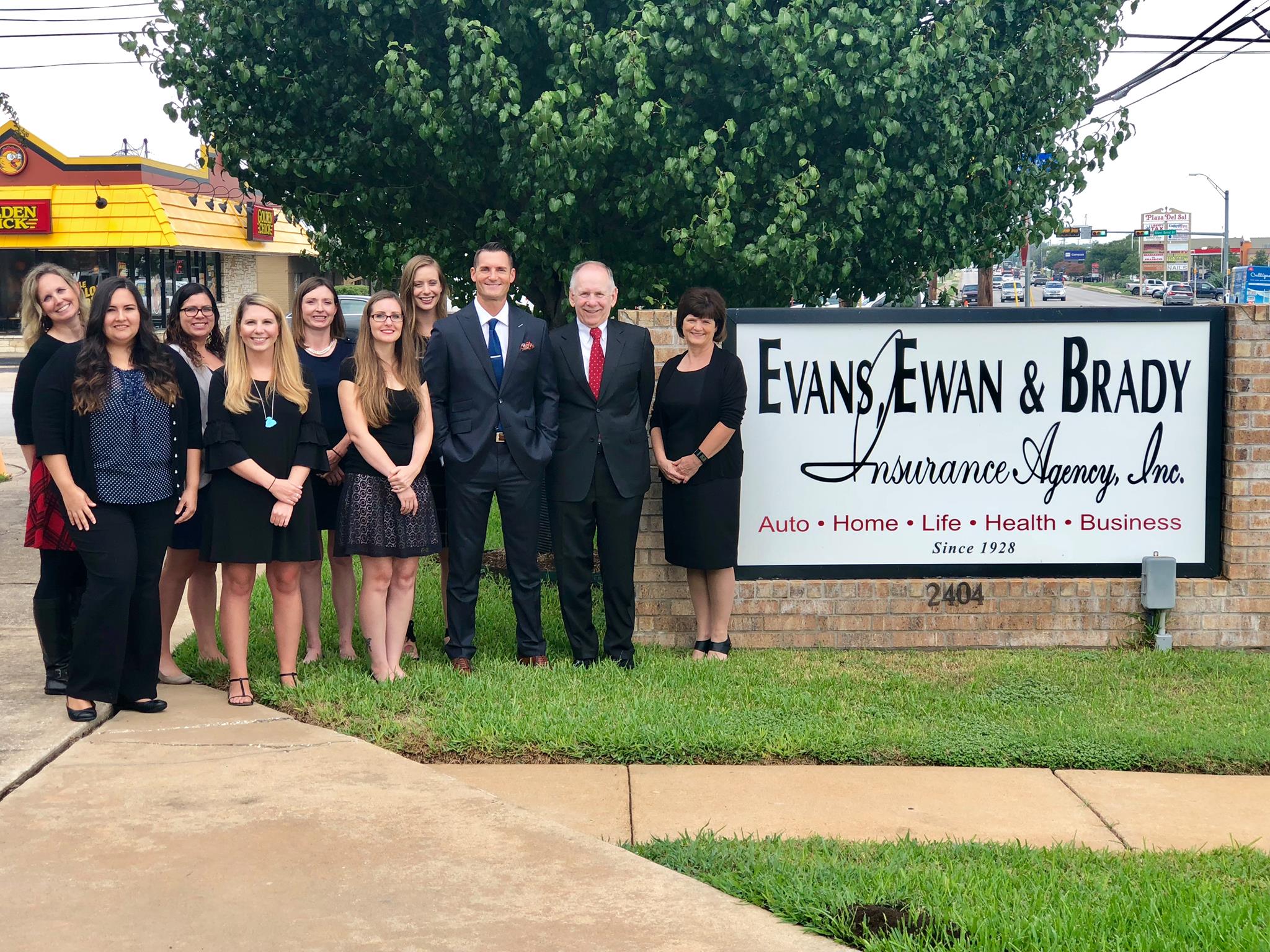 Logo for EVANS EWAN & BRADY