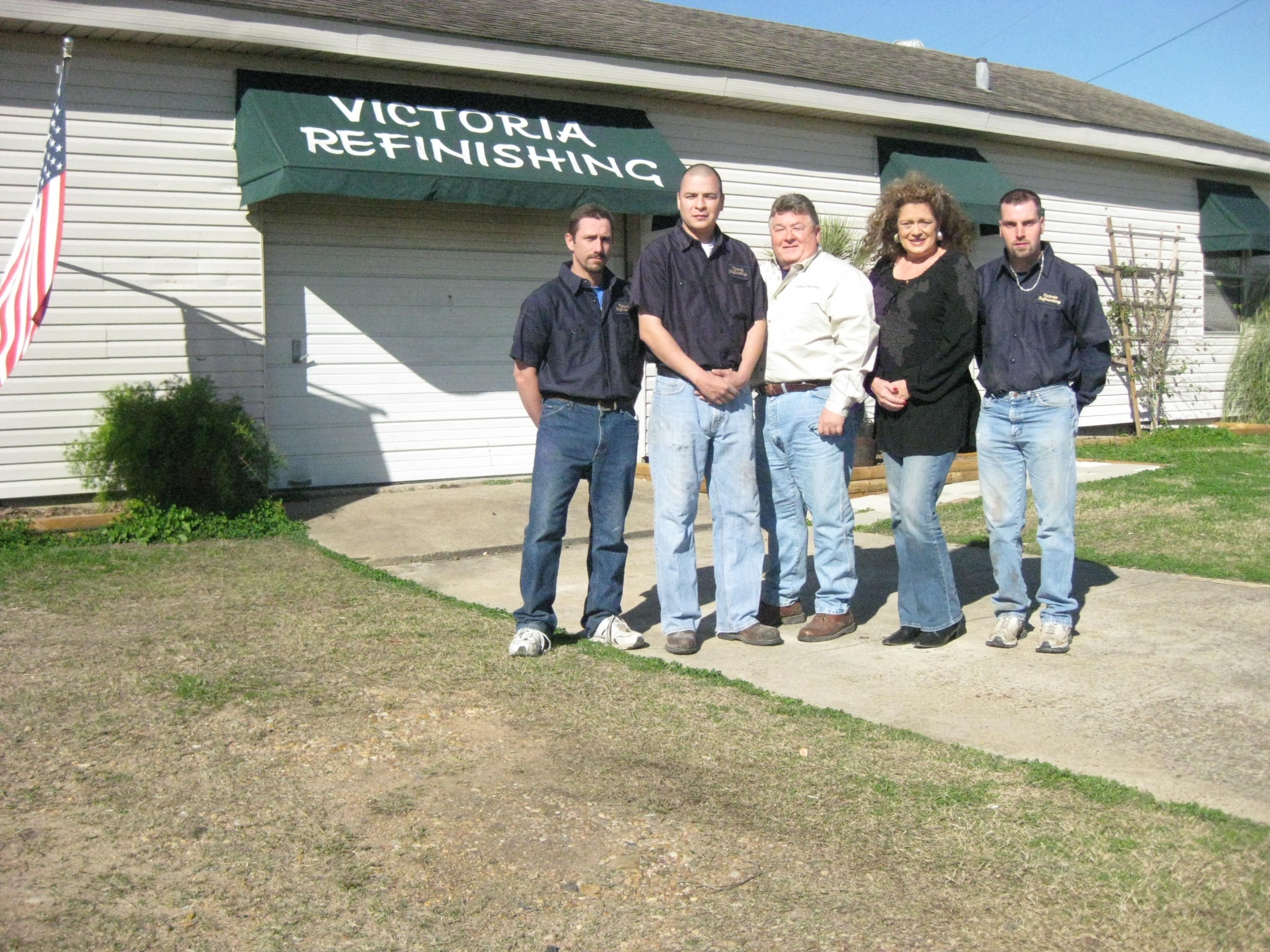 Logo for Victoria Refinishing Svc