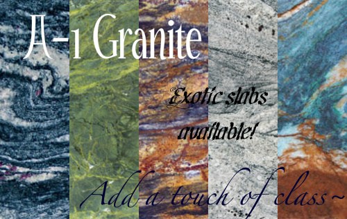 A-1 Granite counter tops logo