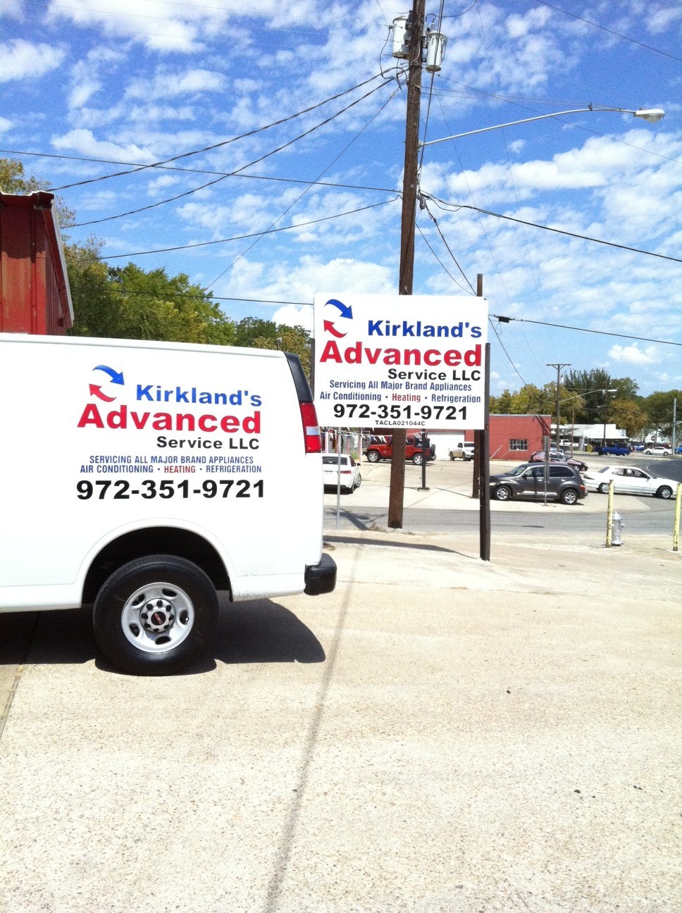 Kirkland's Advanced Service logo