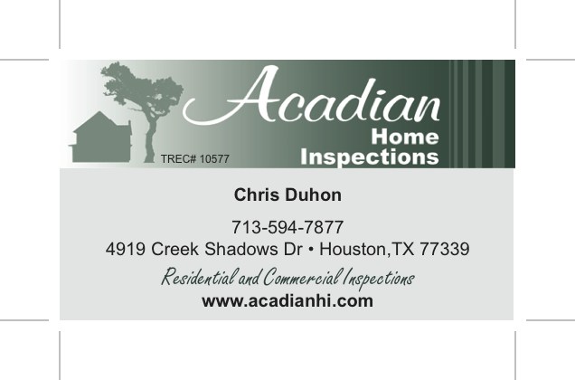 Acadian Home Inspection LLC logo