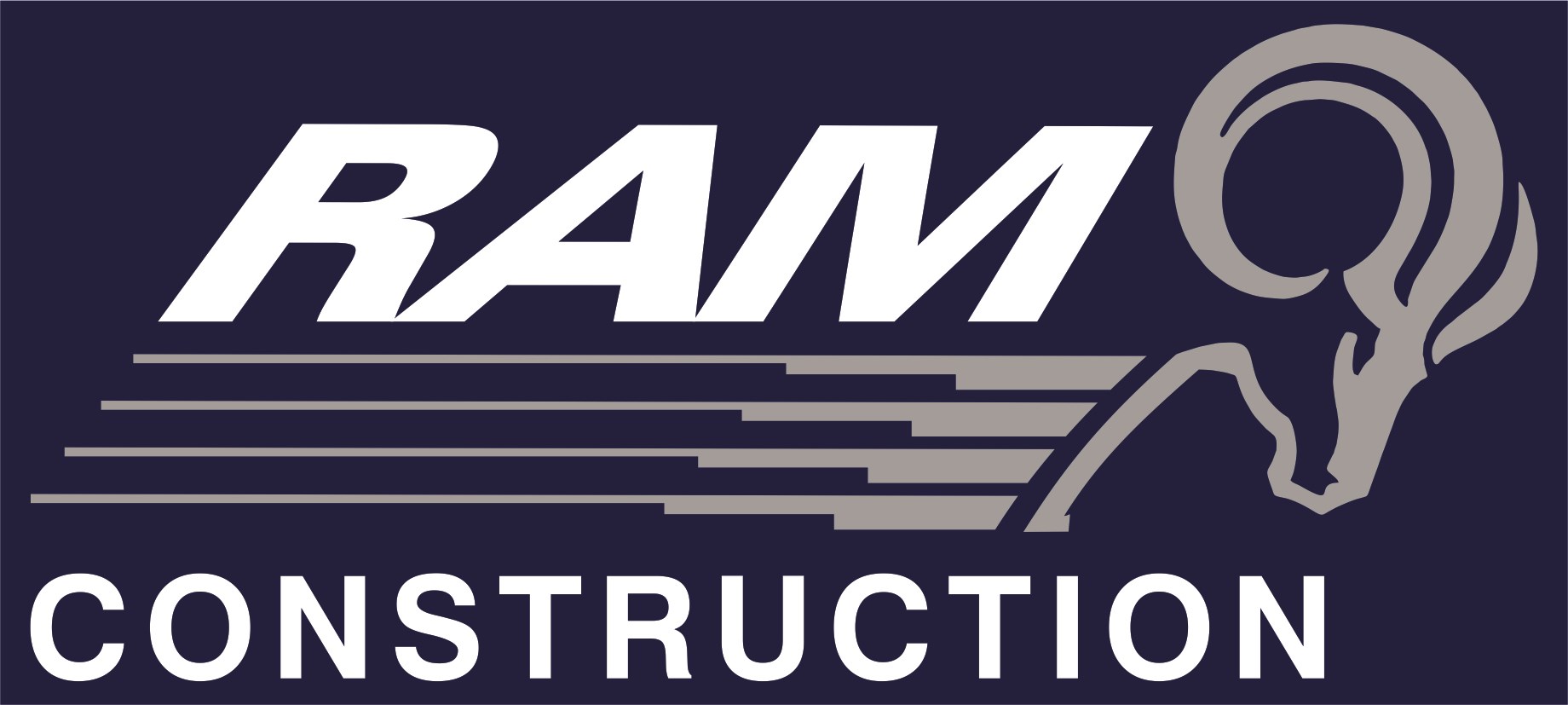 Logo for RAM Construction