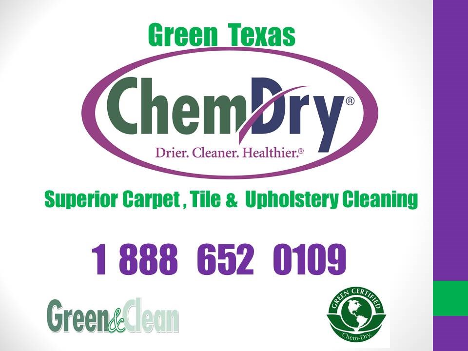 Green Texas Chem Dry logo