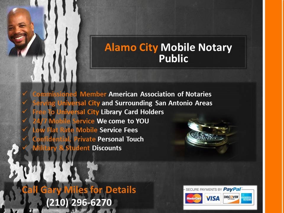 Alamo City Mobile Notary Public logo