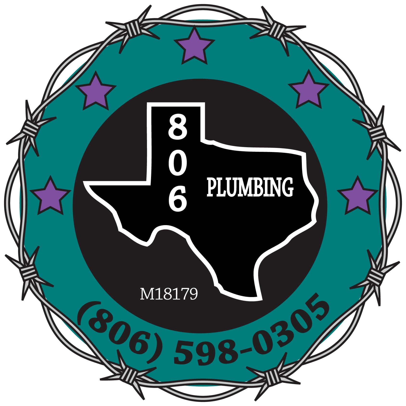 806 Plumbing logo