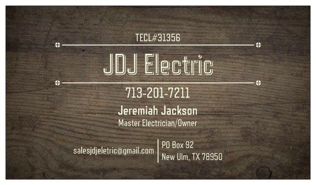 JDJ ELECTRIC logo