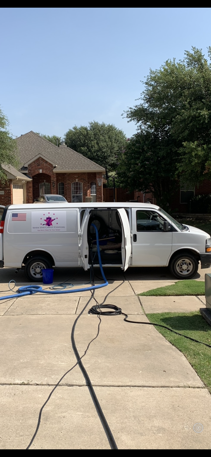 Sevenstar carpet cleaning logo