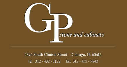 Logo for GP Stone & Cabinets, Inc.