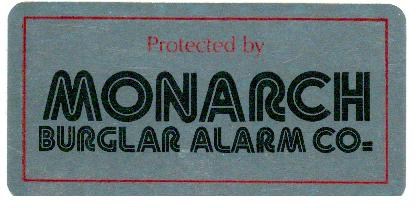 MONARCH ALARM CO logo