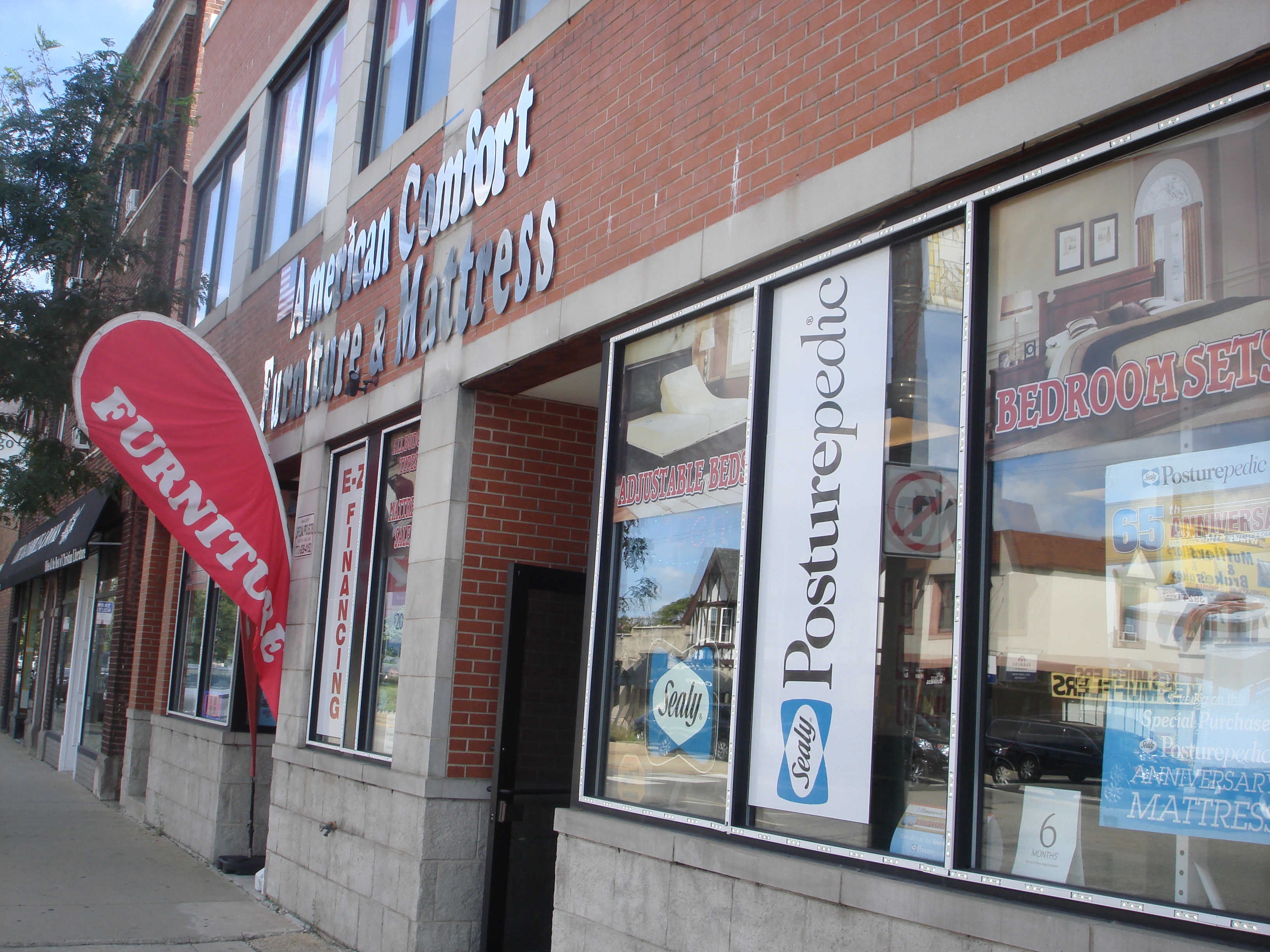 American Comfort Furniture & Mattress logo