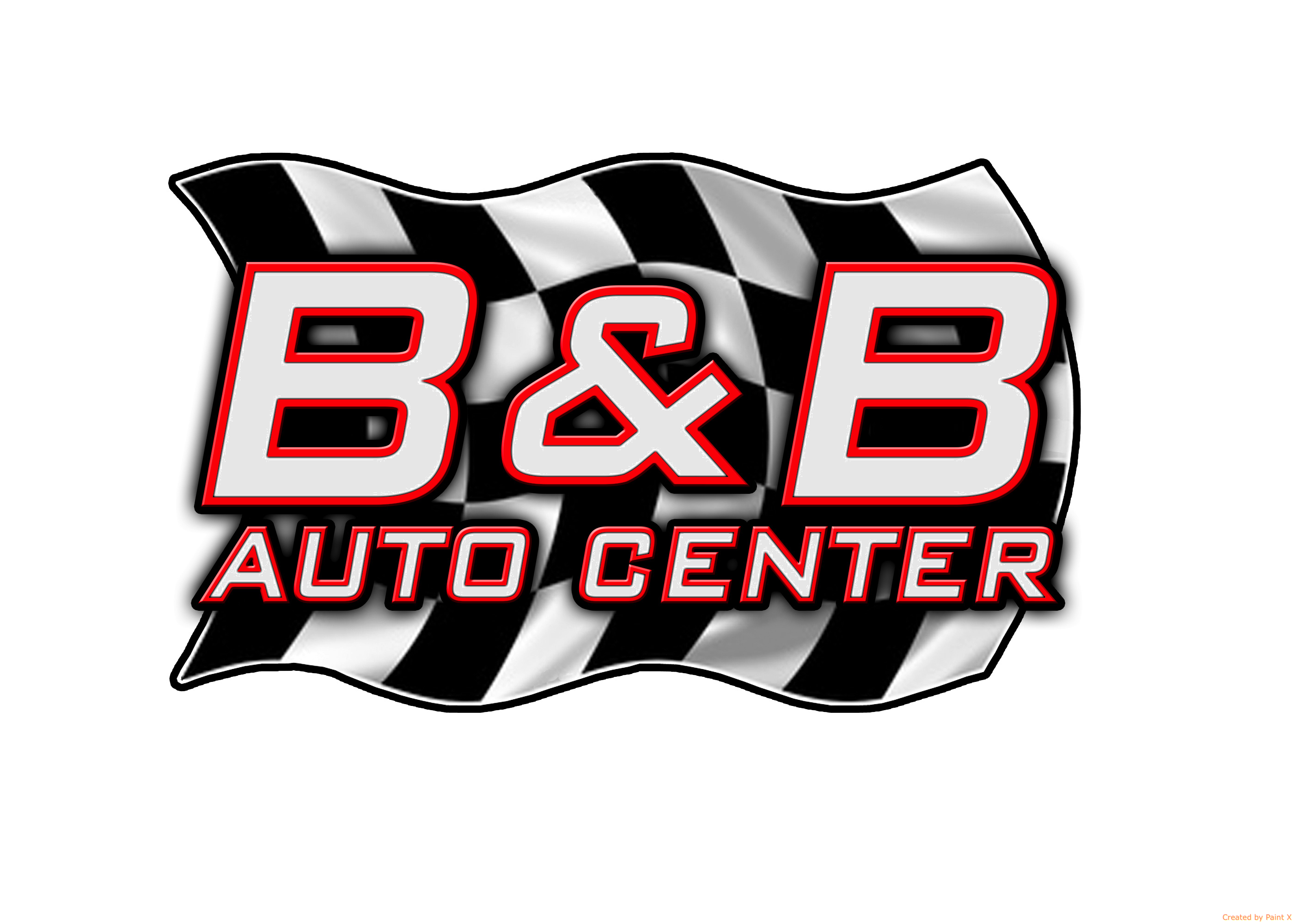 B and B Auto Center logo