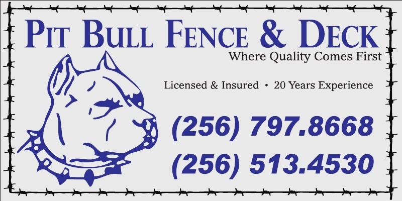 Logo for Pit Bull Fence & Home Repair
